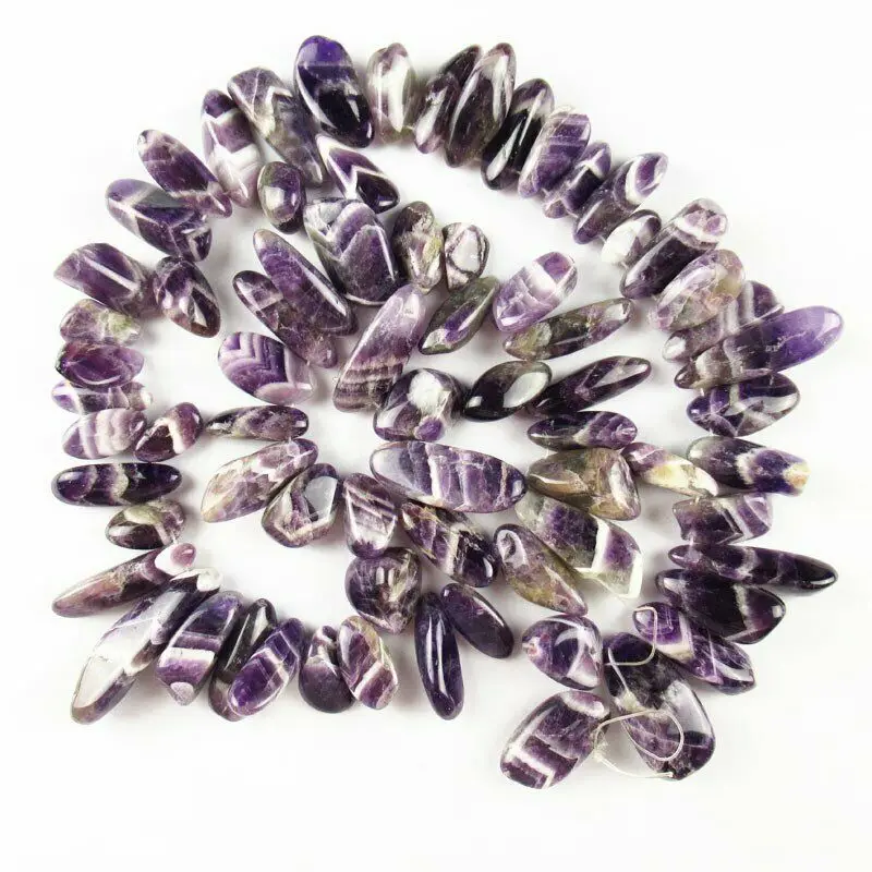 

Бисер Свободный из натурального аметиста, 1 нить, 328 г, 20-40 мм, TZ1742, 15,5 дюйма