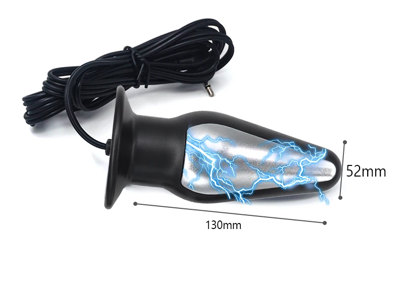 Electric Shock Vaginal Anal Butt Plug Electro Stimulator Prostate Massager E-Stim Clit Nipple Clamps Bdsm Sex Toys For Women Men
