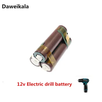

12V 18650 hg2 3000mAh 20amps for 12.6v screwdriver battery weld soldering strip 3S 3S2P 12.6v battery pack (customize)