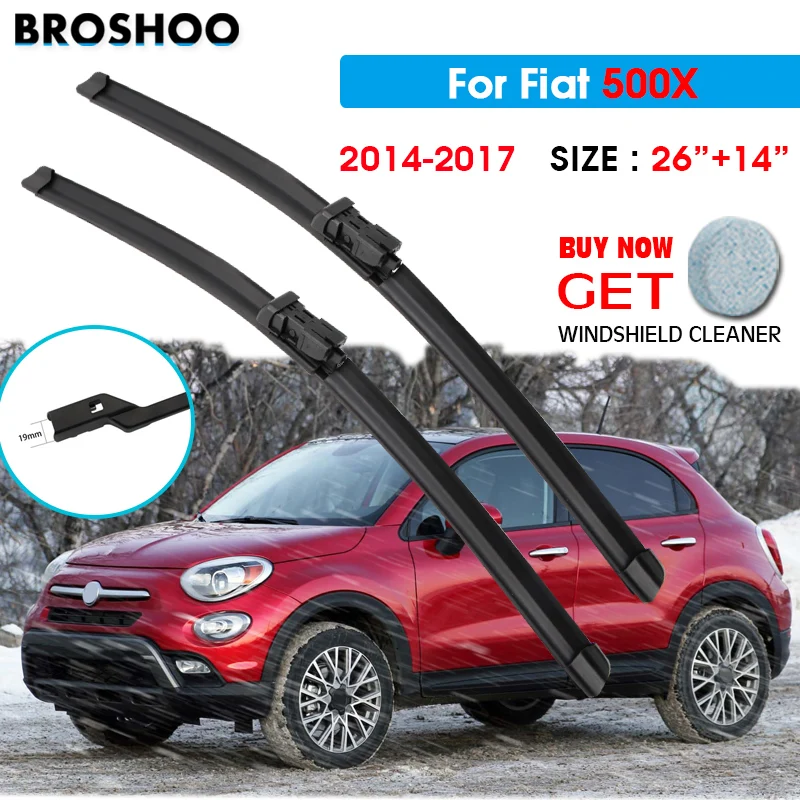 Щетка стеклоочистителя автомобиля для Fiat 500X 26 &quot+ 14&quot 2014-2017 Авто