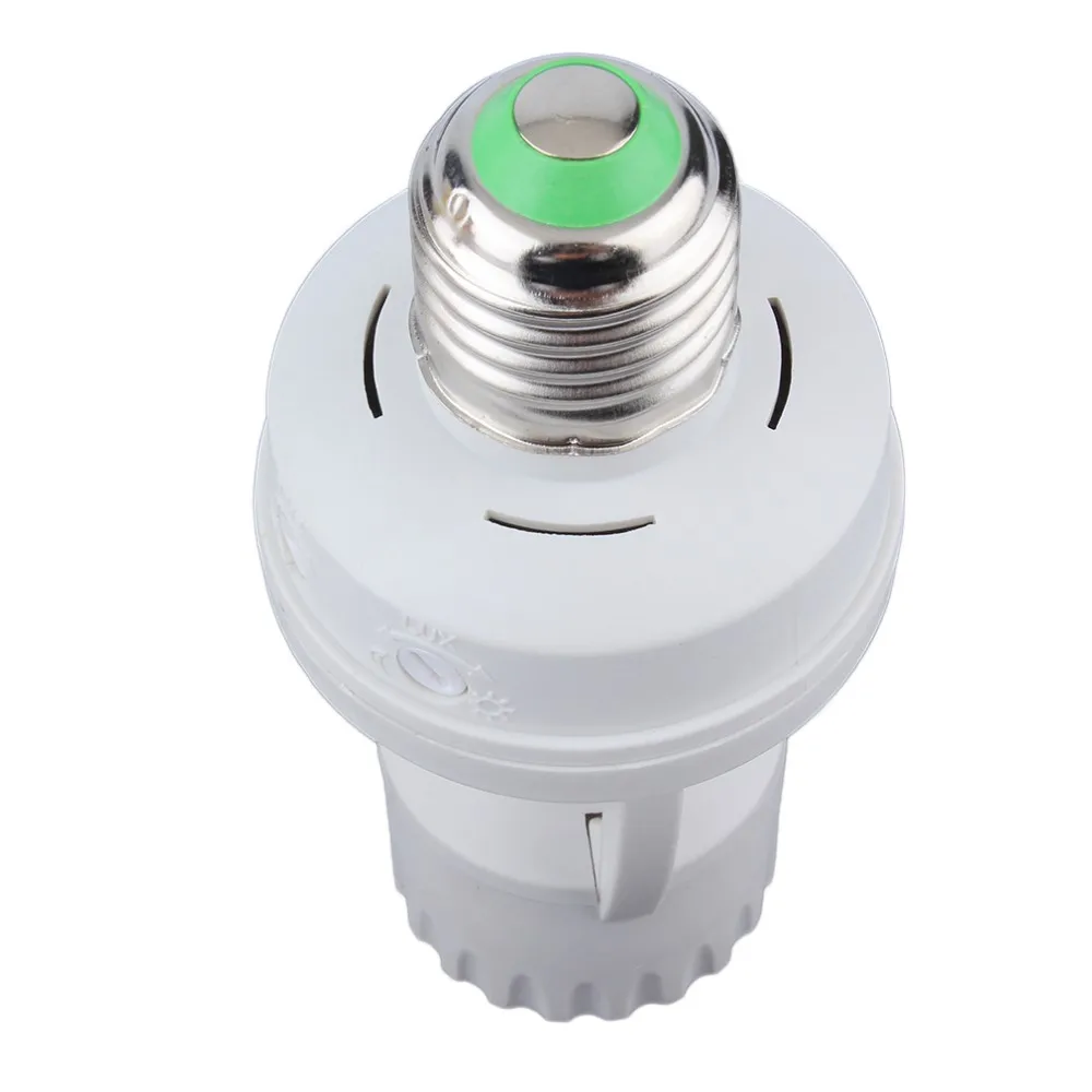 E27 Plug Socket Switch Base Led Bulb light Lamp Holder AC 110-220V 360 Degrees PIR Induction Motion Sensor IR infrared Human