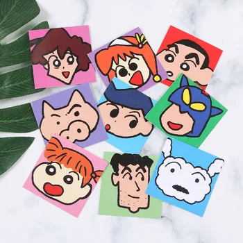 

Hot Japan Anime Crayon Shin Chan Cards Nonesticky Journal Postcard Mobile Phone Case Laptop Album Props Wall Poster Stationery