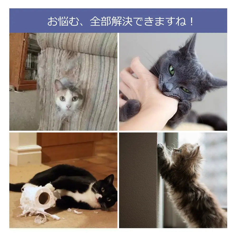 M30-3 Pet Cat Tree Climbing Frame Toy with Ball Shape Bell Toy Cat Scratching Posts Cat Scratch Board Jumping Training Toy