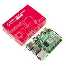 Raspberry Pi 4 Model B z 4GB RAM BCM2711 czterordzeniowy Cortex-A72 ARM v8 1.5GHz obsługa 2.4/5.0 GHz w magazynie