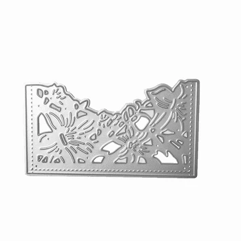 

Flower Cover Metal Cutting Dies Stencil Scrapbooking DIY Album Stamp Paper Card Embossing