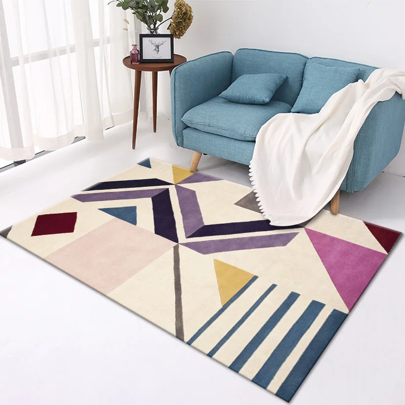 Home Bedroom Decor Summer Carpets Floral Prints Modern Living Room Decoration Bed Bedside Blanket Area Rug Floor Protection Mat Home Bedroom Decor Summer Carpets Floral Prints Modern Living Room Decoration Bed Bedside Blanket Area Rug Floor Protection Mat