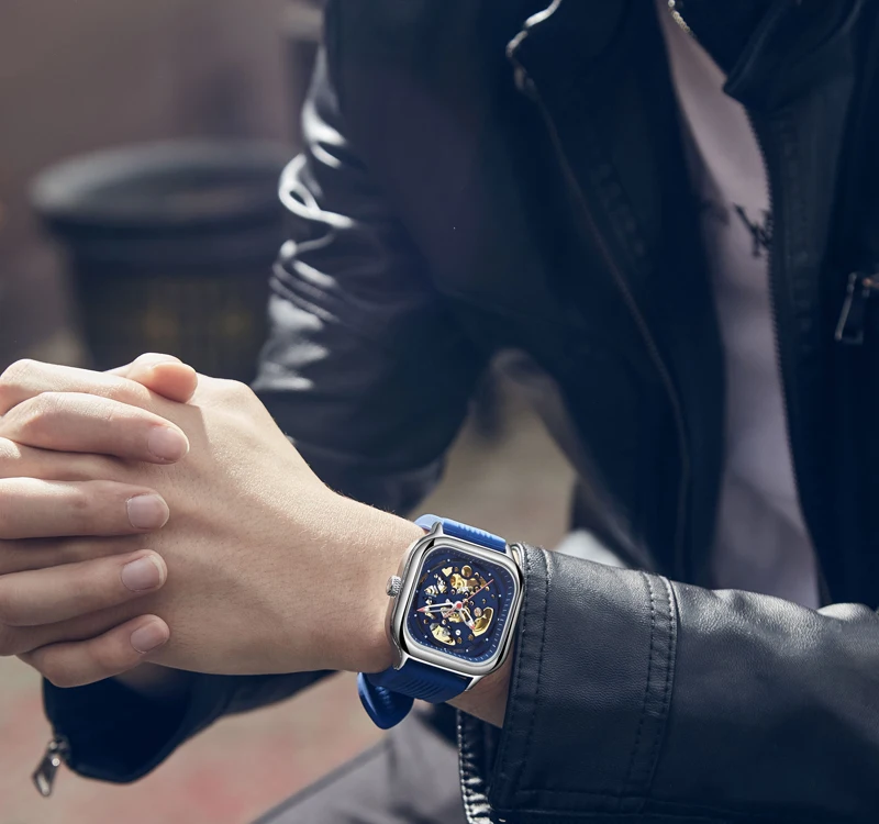 SWISH Luxury Sports Mechanical Watches 