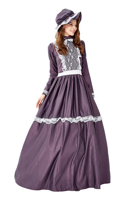 중세 우아함과 현대적 편의성을 결합한 할로윈 코스프레 의상