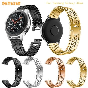 

22mm metal watch band For Samsung Galaxy 46mm/gear S3 watches strap For huawei watch GT Replacement wristband Bracelet watchband