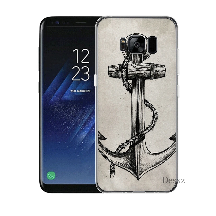 Чехол для мобильного телефона samsung Galaxy J7 J6 J5 J3 J2 J1 Prime жесткий чехол анкер красивые