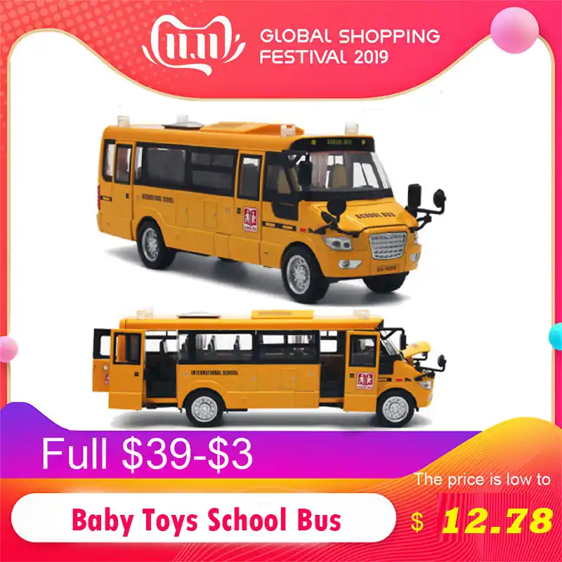kids toy school bus