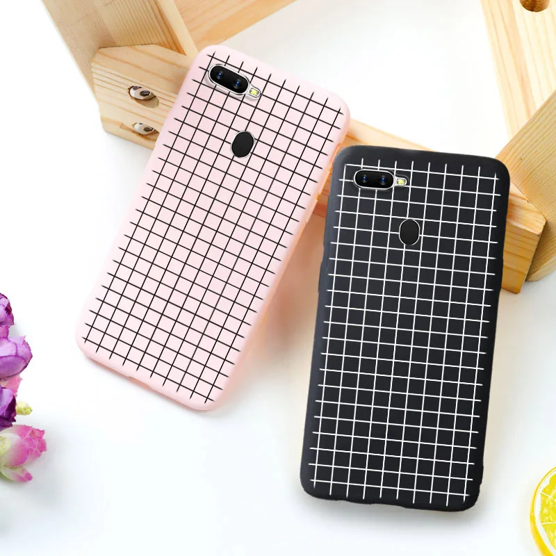 

Soft TPU Case For OPPO R9 Plus Cases Cute Cartoon Silicone Candy Color Painted Phone Cover For OPPO R15 Mirror R17 Covers Coque