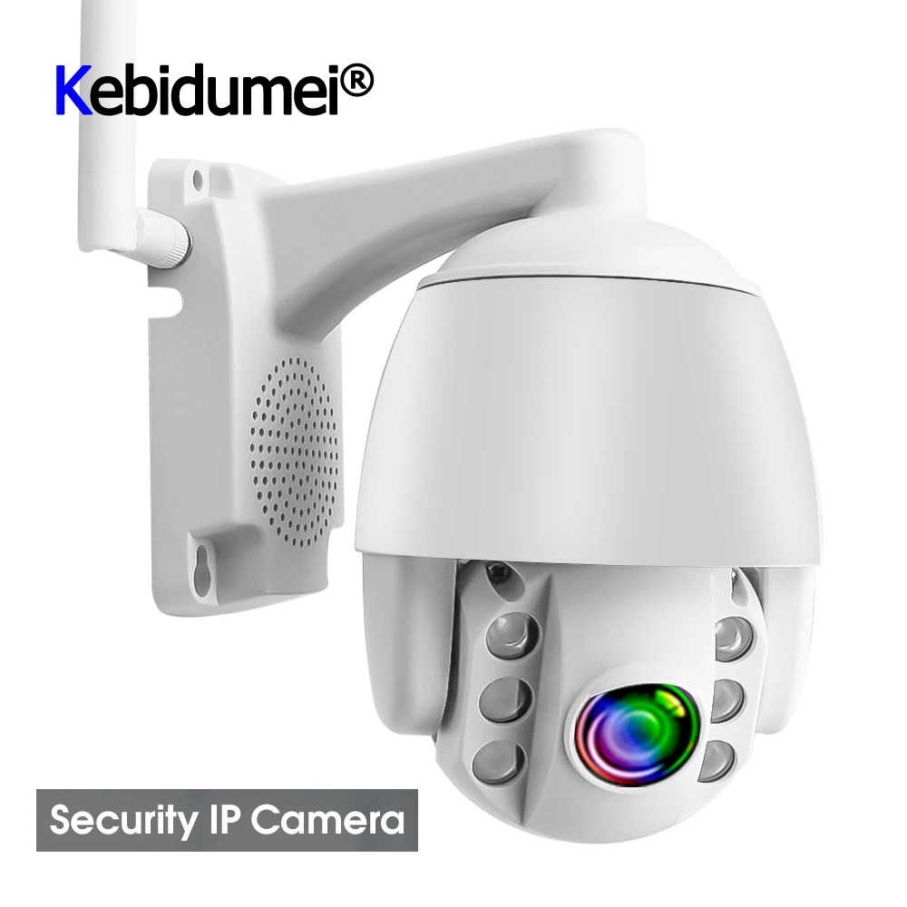 Камера безопасности 1080P HD IP PTZ 5X зум Мини скорость купол открытый беспроводной wifi