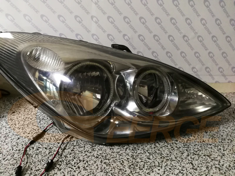 Для Lexus ES300 ES330 2002 2003 2004 ультра яркий SMD светодиодный комплект колец ангельские