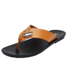 Мужские тапочки уличные мягкие кожаные повседневные мужские Прогулочные кроссовки Удобная Качественная мужская Роскошная обувь коричневого и белого цветов