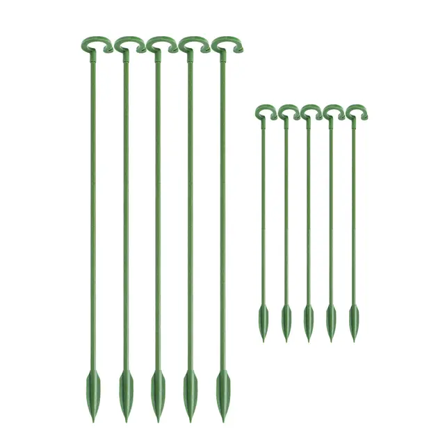 5/10/20pcs Plastic Plant Supports Flower Stand Reusable Protection Fixing Tool Gardening Supplies For Vegetable Holder Bracket 1