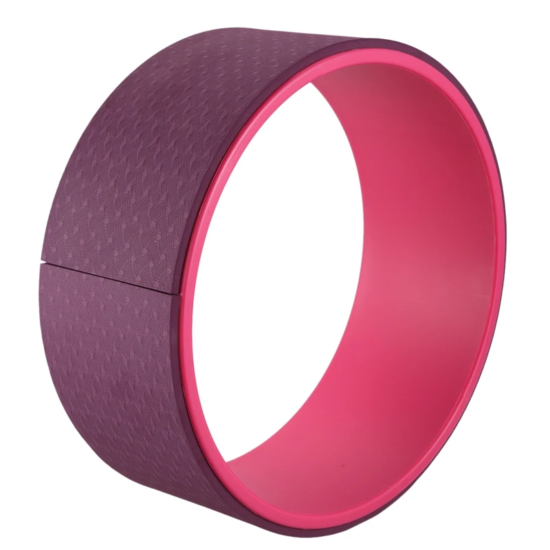 

Yoga Circle Tpe Professional Waist Bodybuilding Abs Gym Exercise Yoga Wheel Back Training Too