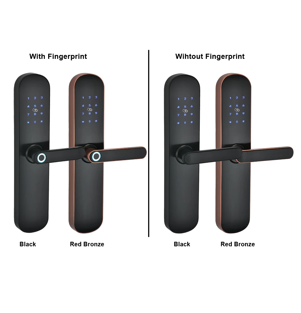 Электронная безопасность Smart Bluetooth App WiFi цифровой код IC карта биометрический