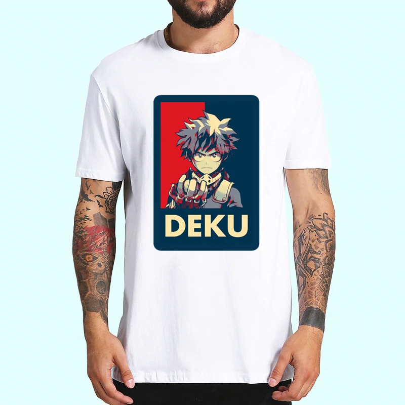 B Boku No Hero Academy, футболки, модные, My Hero Academy, летние футболки, футболка с принтом, футболки, Harajuku, забавные - Цвет: B
