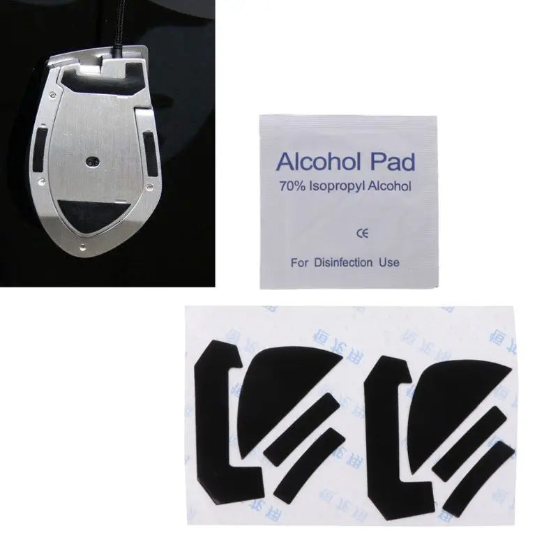 

2 Sets 0.6mm Mouse Skates Mouse Stickers Pad for Corsair Vengeance M95 M90 Mouse