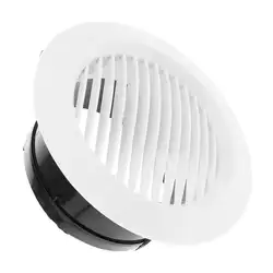 Вентилятор вытяжной вентилятор 75/100/125 мм прямой жалюзи Стиль свежий воздух на выходе из АБС-пластика канал поддержки вытяжной вентилятор