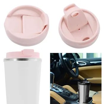 

Plastic Vaccum Bottle Lids Non Spill Anti Splash Flip Lid Cover Durable Seal Cap Replacement for Travel Mugs Tumbler Hydro Flask