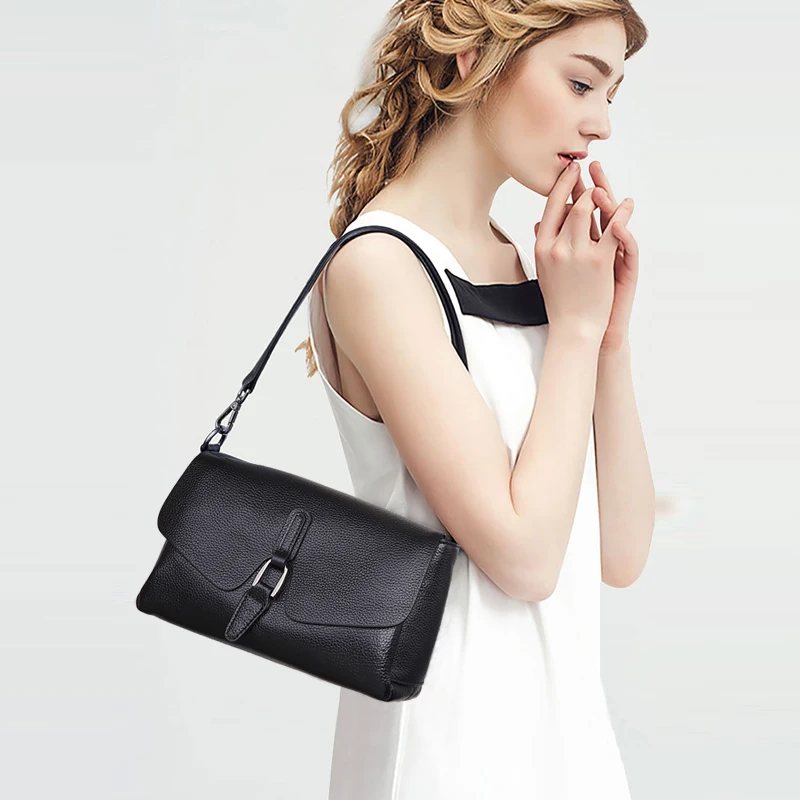 Женская сумка из натуральной кожи; женская сумка на плечо; женская сумка-мессенджер; роскошные дизайнерские сумки через плечо для женщин