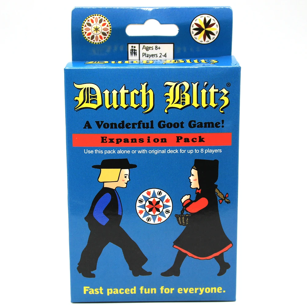 Free Ship Dutch Blitz Card Game Original AND Expansion Pack Combo NEW SEALED