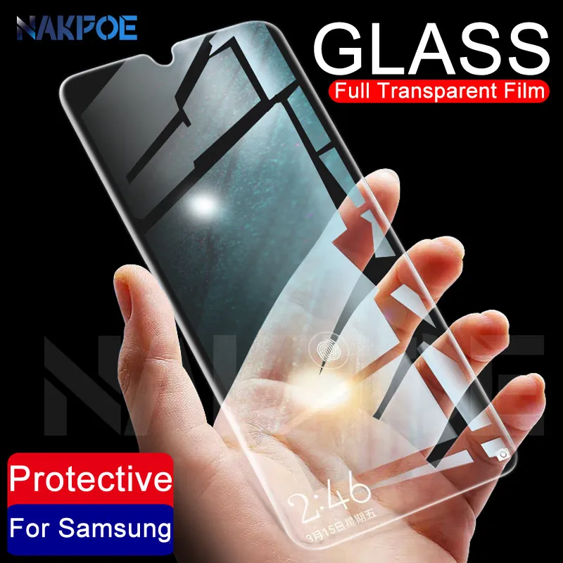 

9H Protective Glass on For Samsung Galaxy A10 A30 A40 A50 A60 A70 A80 A90 M10 M20 M30 M40 Screen Protector Tempered Glass Film