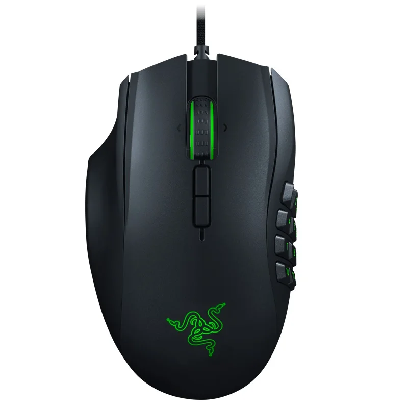 Best Deal Razer Naga Left-Handed Edition Ergonomic MMO Gaming Mouse For Left-Handed Users  RGB Macro Mechanical Side Key Mouse