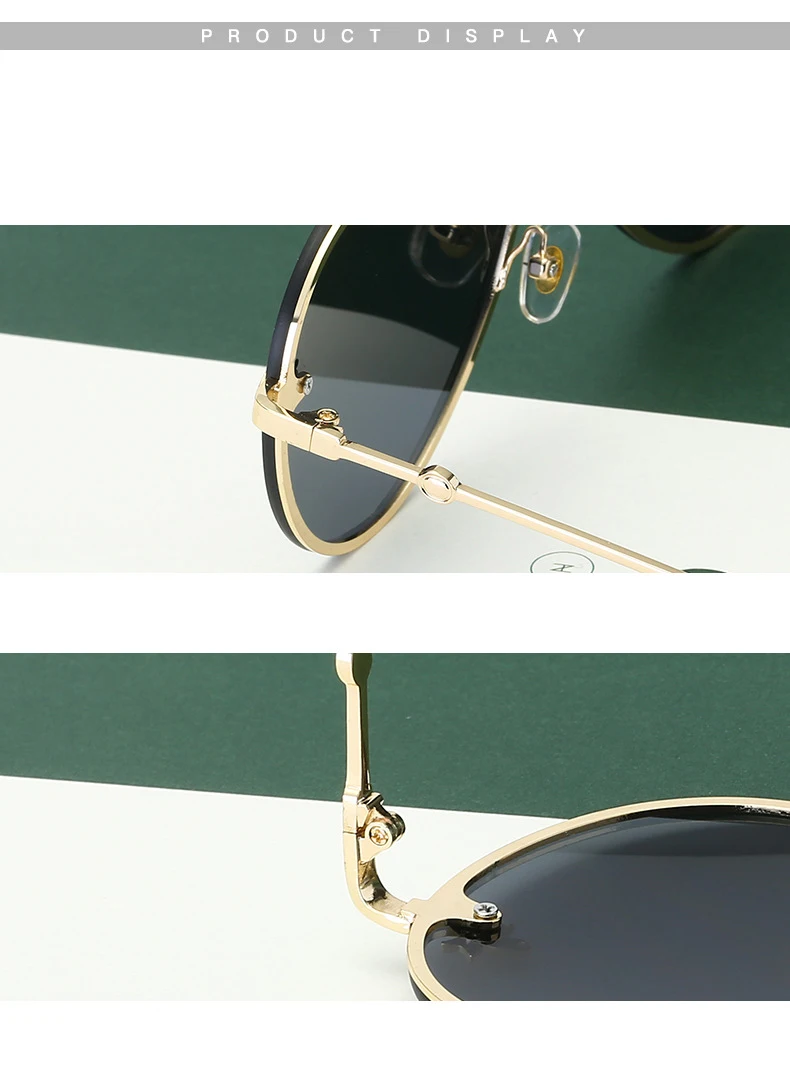 black cat eye sunglasses 2020 Classic Luxury Brand Design Pilot Sunglasses Women Men Vintage Driving Small Bee Mirror Sun Glasses For Female UV400 Shades black cat eye sunglasses
