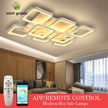 

Modern Led Ceiling Lights For Indoor Lighting plafon led Square Ceiling Lamp Fixture For Living Room Bedroom Lamparas De Techo