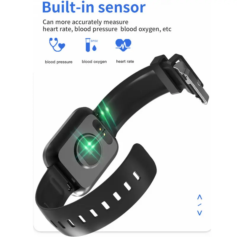  P30 Smart Watch Waterproof Blood Pressure Heart Rate Monitor Fitness Tracker Sports Watch for Smart