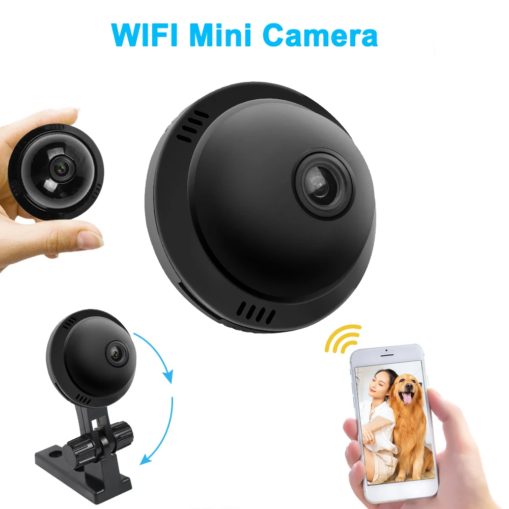 Мини Wi Fi IP беспроводная домашняя камера безопасности 2.0MP HD CCTV няня с ИК ночным