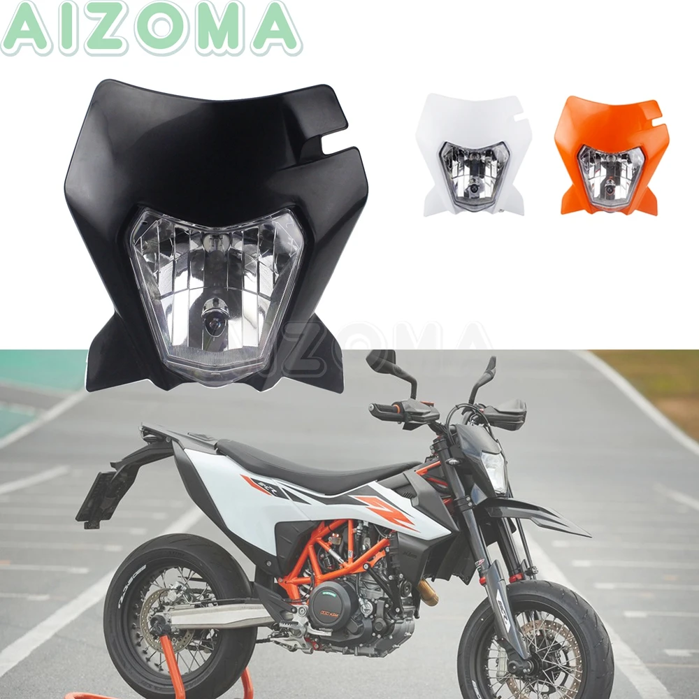 

For KTM Enduro 690 SMC R Universal MX Motocross HS1 12v 35w Headlight E-mark Headlamp Head Lights EXC SX-F XC-F SX 125 250 450