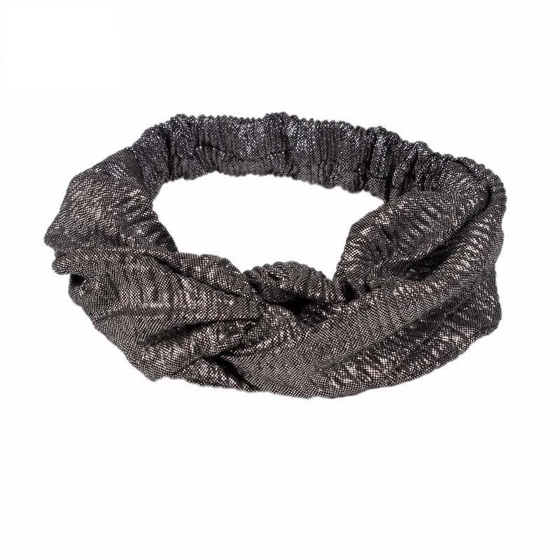 New African Pattern Print Headband for Women Twist Style Black Girl Head Wraps Elastic Hair Accessories Turban Headscarf