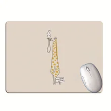 Bonito dos desenhos animados animais comida mouse estudante computador mouse antiderrapante notebook almofada de proteção do teclado do escritório tapete de mesa