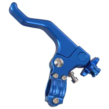 

Universal Motorcycle 22mm Short Stunt Blue Handle Lever Clutch Brake Lever For Harley Suzuki GSX Triumph Tiger Honda Yahama YZF