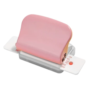 

Office Planner DIY For A4 A5 B5 Notebook Handheld 6 Hole Metal Scrapbook Home Portable Paper Puncher School 5 Sheet Capacity