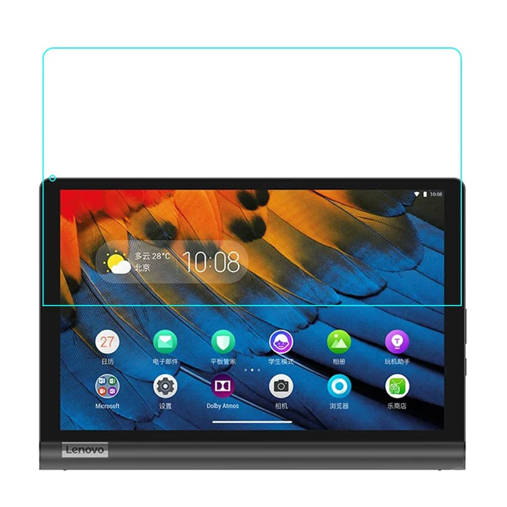 Mejor precio Protector de pantalla de vidrio templado HD para tableta, película protectora antiarañazos para Lenovo YOGA Tab 5, 2019, 10,1 pulgadas, YT-X705F zWzKE3X6Gd9