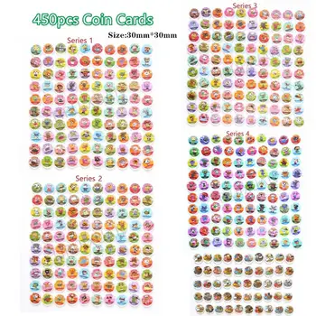 

450pcs Series 1 to Series 4 Animal Crossing New Horizons Villagers Card NFC Game Cards Ntag215 Coin Card Tags For Amiibo Card
