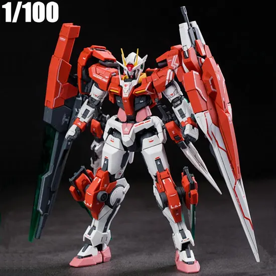 MJH 1/100 семь меч GN 0000/фотоаппаратов моментальной печати 7S 00 воина гундама собрать