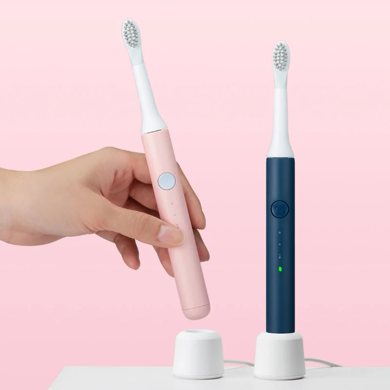 Зубная щетка Xiaomi звуковая электрическая беспроводная перезаряжаемая 5 насадок