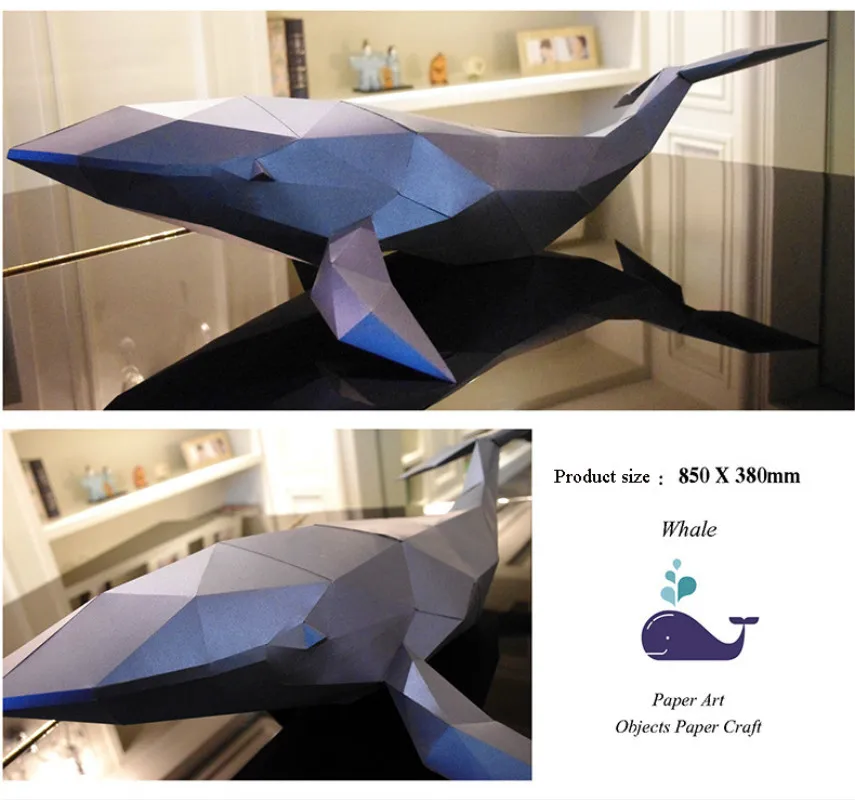 DIY бумажная качественная модель ручная трехмерная Бумажная 3D пазл Детские