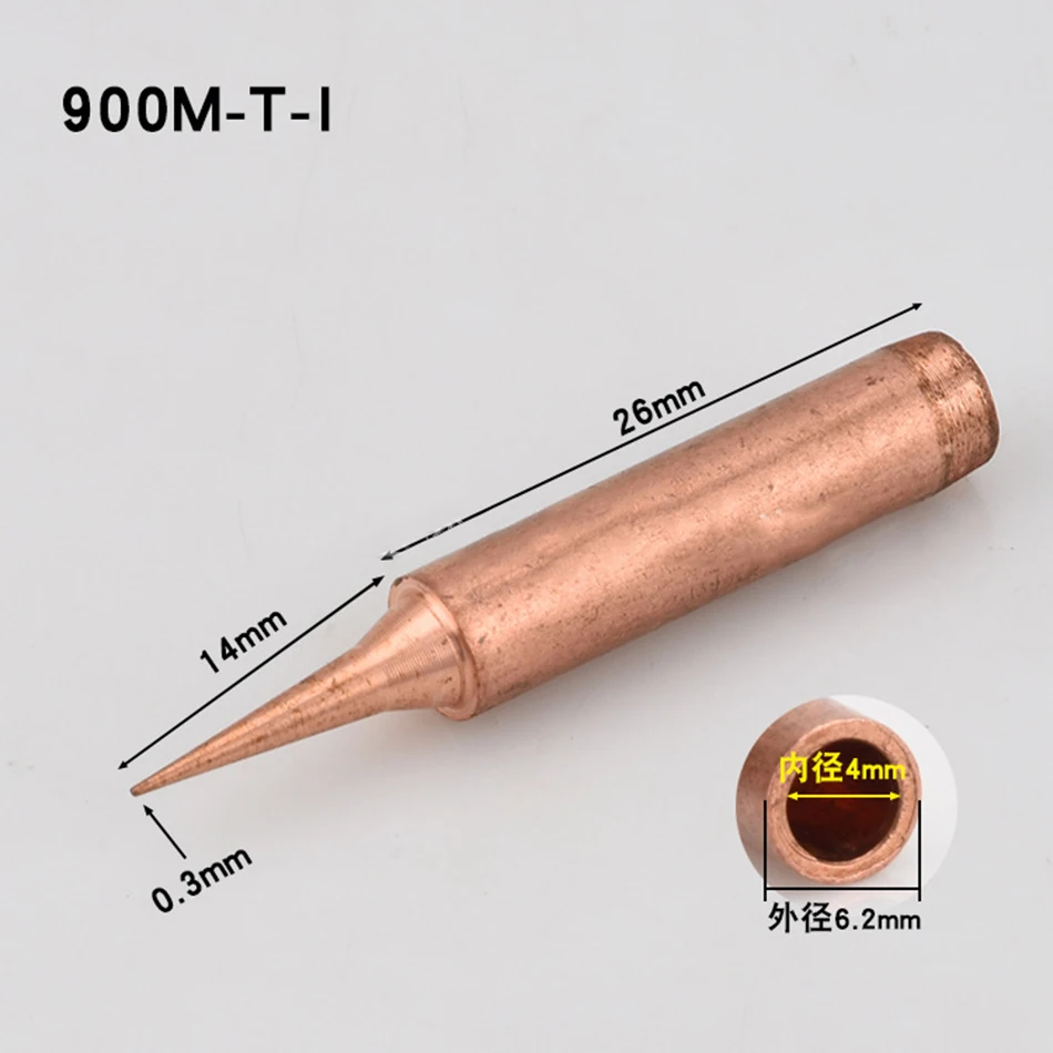 10pcs/lot 900M-T-K Diamagnetic copper soldering iron tip Lead-free Solder tip 933.376.907.913.951,898D,852D+ Soldering Station cheap welding helmets