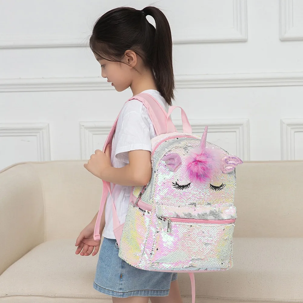 [New Arrival] Dazzling Sequin Unicorn Backpack