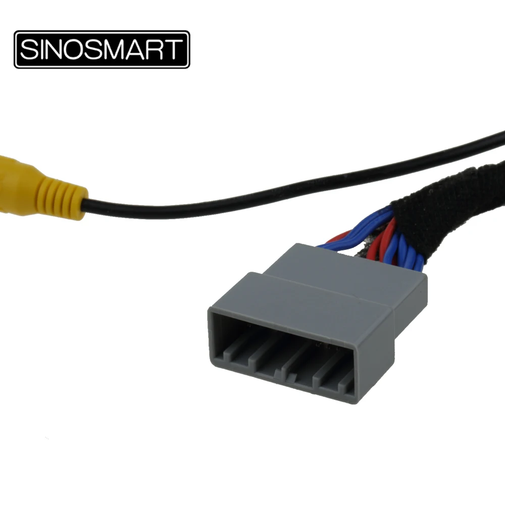 SINOSMART C24-X Реверсивный кабель для подключения камеры для Honda XRV серии монитор oem-изготовителя без повреждения электропроводка автомобиля