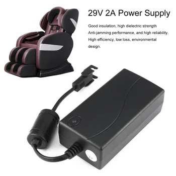 

29V 2A AC/DC 2 Pin Electric Recliner Sofa Chair Adapter Transformer Power Supply with Pulling Buckle for Limoss for OKIN