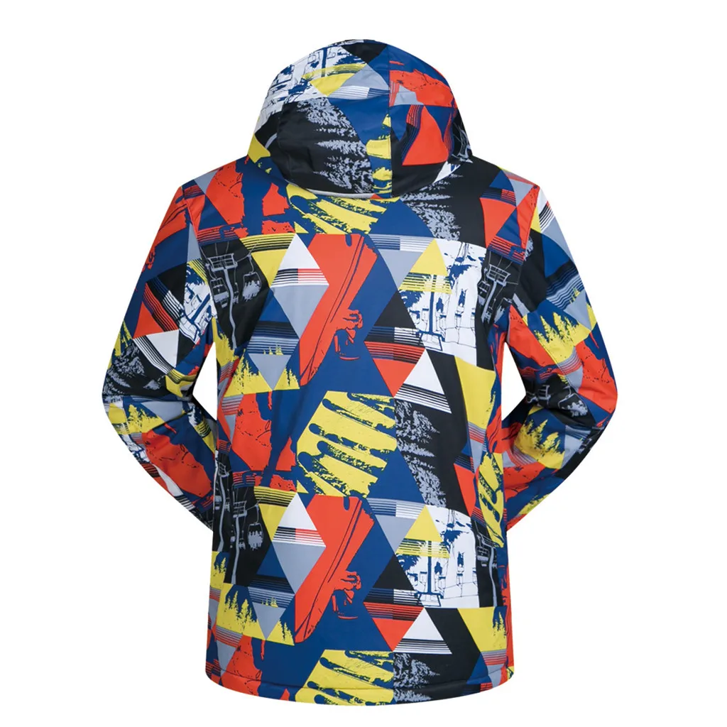 Зимний лыжный костюм мужская куртка пальто холодные и ветрозащитные