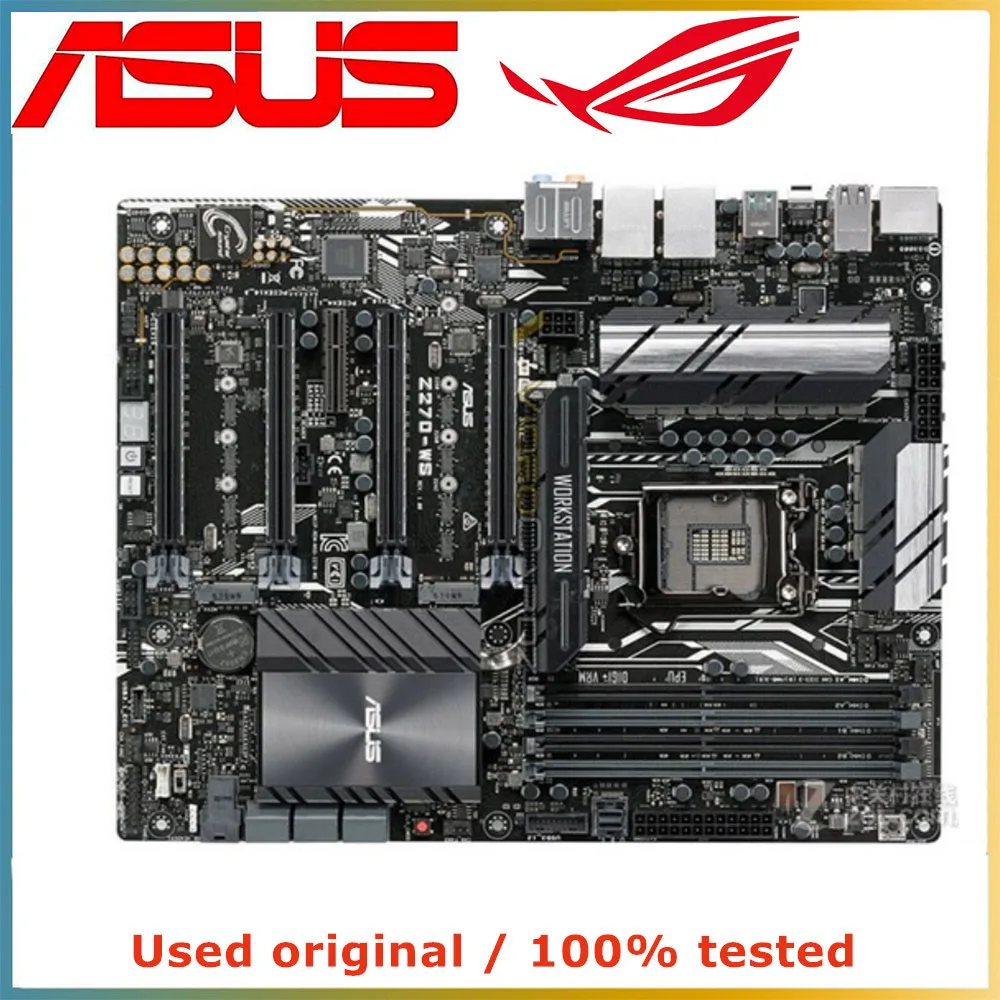 Для процессора Intel Z270 LGA 1151 для материнской платы ASUS компьютерная розетка LGA1151 DDR4